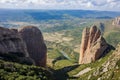 View of Mallos de Riglos, in Huesca, Spain Royalty Free Stock Photo