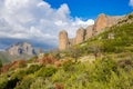 View of Mallos de Riglos, in Huesca, Spain Royalty Free Stock Photo