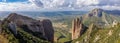 View of Mallos de Riglos, in Huesca, Spain Royalty Free Stock Photo