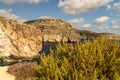 view of malta coast and mediterranean sea at blue grotto, malta Royalty Free Stock Photo