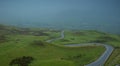 View from Mam Tor on a misty day