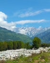View from Manali Helipad Himachal Pradesh India