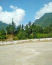 View from Manali Leh Highway Himachal Pradesh India