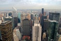 View of Manhattan above top of the Rock Royalty Free Stock Photo