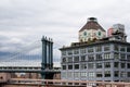 View of Manhattan Bridge from Brooklyn, NY