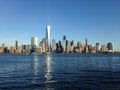 View of Manhattan from Exchange Place. Royalty Free Stock Photo