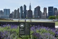 View of Manhattan from Gantry Plaza State Park in Queens, New York