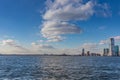 View with Manhattan, New York Royalty Free Stock Photo