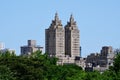 View of Manhattan from roof, Metropolitan Museum of Art, New York, USA Royalty Free Stock Photo