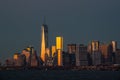 View of Manhattan skyline in NYC Royalty Free Stock Photo