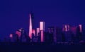 View of Manhattan skyline in NYC Royalty Free Stock Photo