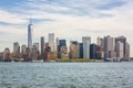View of Manhattan skyline in NYC Royalty Free Stock Photo