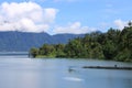 Maninjau Lake in West Sumatera Indonesia