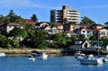 A view of Manly Cove in Sydney Harbor