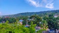 View of Manokwari City in the morning as seen from Manokwari Harbor