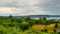 The view of Manokwari City seen from the Gunung Sowi Manokwari road