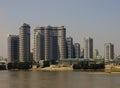 View of the Mansudae housing complex in Pyongyang