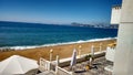 A view of the Manzanillo Beach Royalty Free Stock Photo