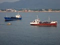 Scene of Manzanillo, Colima, Mexico from a cruise ship.