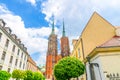 Wroclaw historical city centre Royalty Free Stock Photo