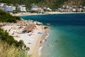 View of Marachi beach. Himare. Vlore county. Albania