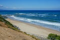 View of the Marbella Beach in Biarritz, France