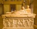 Marble sarcophagus, National Museum of Beirut, Lebanon