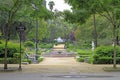 View of Maria Luisa park in Seville Royalty Free Stock Photo