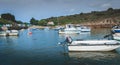 View of the marina of Port la Meule on the island of Yeu