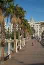 A view of the Maritime port in Alicante city