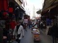 Old medina market in Casablanca, Morocco