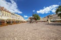 View of the marketplace in Rzeszow. Poland