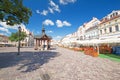 View of the marketplace in Rzeszow. Poland Royalty Free Stock Photo