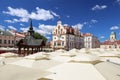 View of the marketplace in Rzeszow. Poland Royalty Free Stock Photo