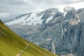View on Marmolada peak. Royalty Free Stock Photo