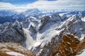 View from Marmolada peak