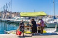 A View in Marseille in France Royalty Free Stock Photo