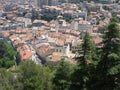 View of Marseille from Notre Dame de la Garde Cathedral, Provence France Royalty Free Stock Photo