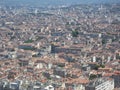 View of Marseille from Notre Dame de la Garde Cathedral, Provence France Royalty Free Stock Photo