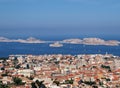 View on Marseilles city Royalty Free Stock Photo