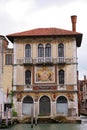 View of the marvelous architecture along the Grand Canal in Venice, Italy