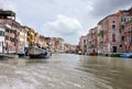 View of the marvelous architecture along the Grand Canal in Venice, Italy