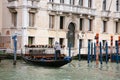 View of the marvelous architecture along the Grand Canal in Venice, Italy