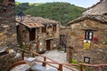 View of the marvelous old schist village of Talasnal where nature reigns in the Lousa Mountain Range, Coimbra