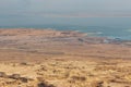 View from Masada Fortress, National Park,Judea, Israel,