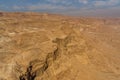 View from Masada Fortress, National Park,Judea, Israel,