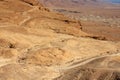 View from Masada, Israel Royalty Free Stock Photo