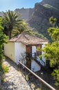 View of Masca village on the island of Tenerife, Canary Islands, Spain Royalty Free Stock Photo