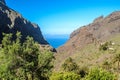 View of Masca village on the island of Tenerife, Canary Islands, Spain Royalty Free Stock Photo