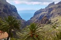 View of Masca village, Tenerife, Canary islands, Spain Royalty Free Stock Photo
